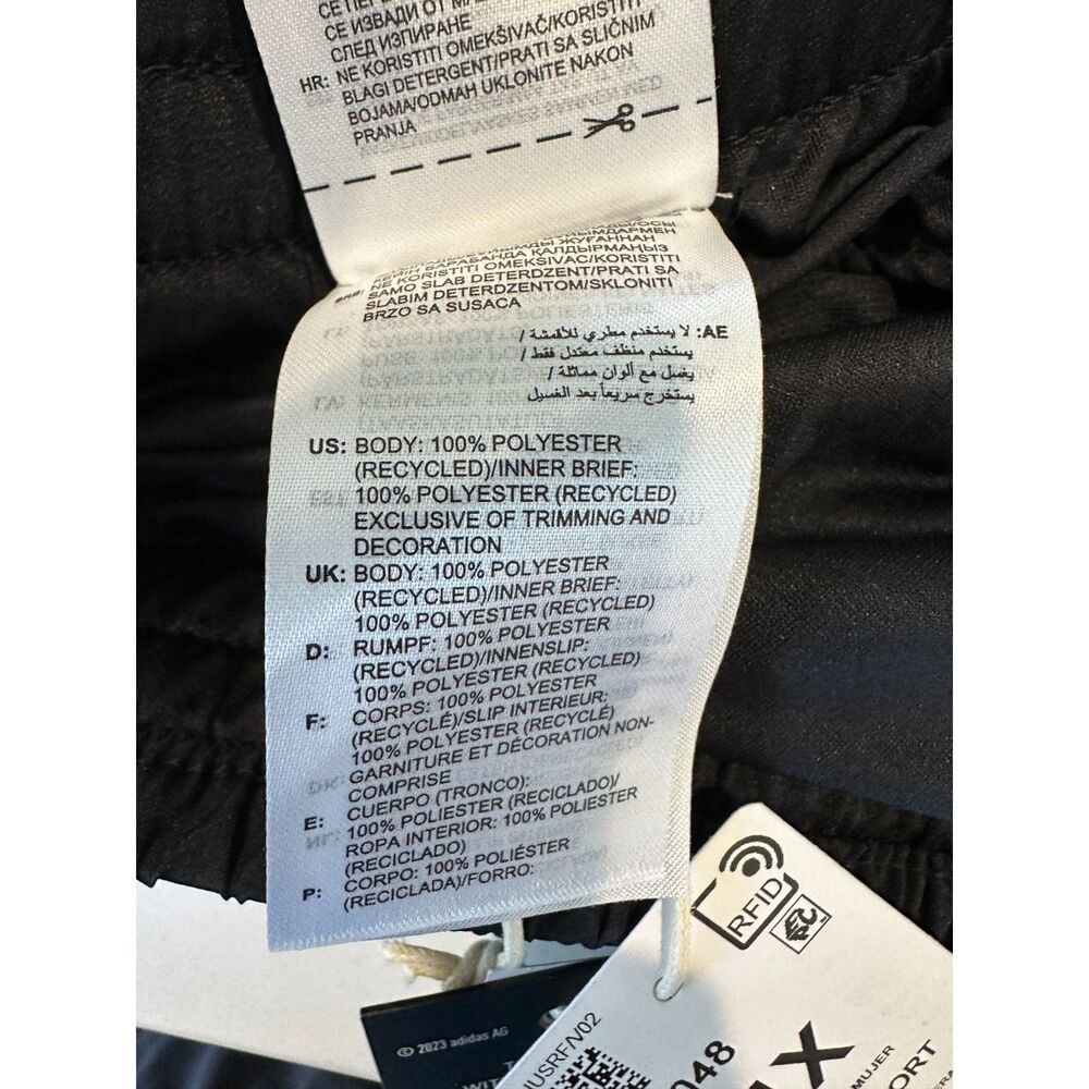 NWT Adidas M20 Running Shorts Black Size 1X - Picture 6 of 7